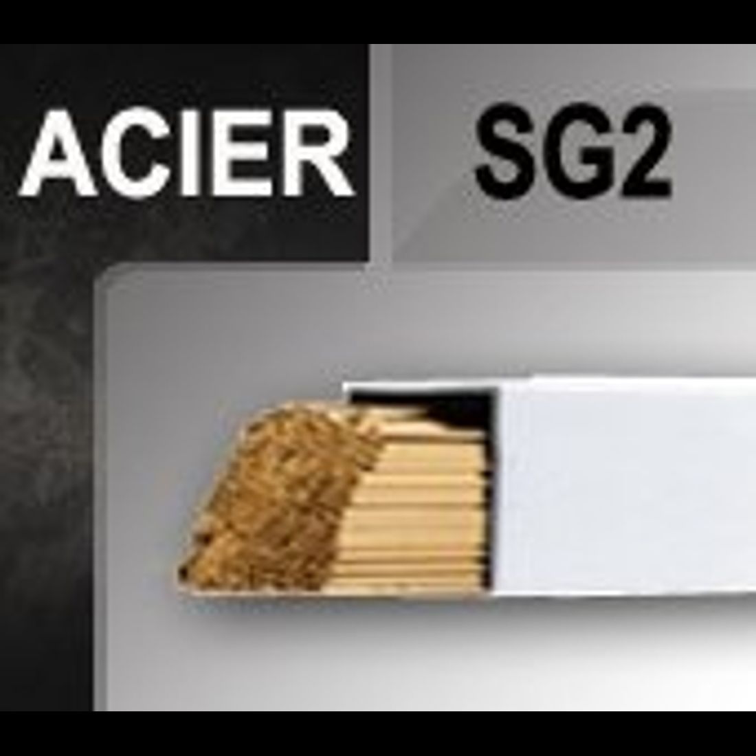 Baguettes tig ACIER SG2