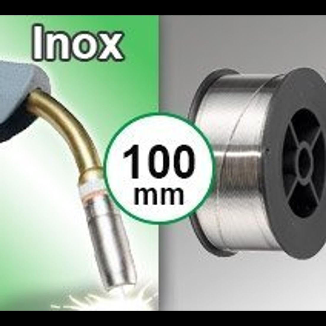 Bobine de fil INOX - Diamètre 100 mm