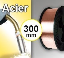 Bobine de fil ACIER - Diamètre 300 mm