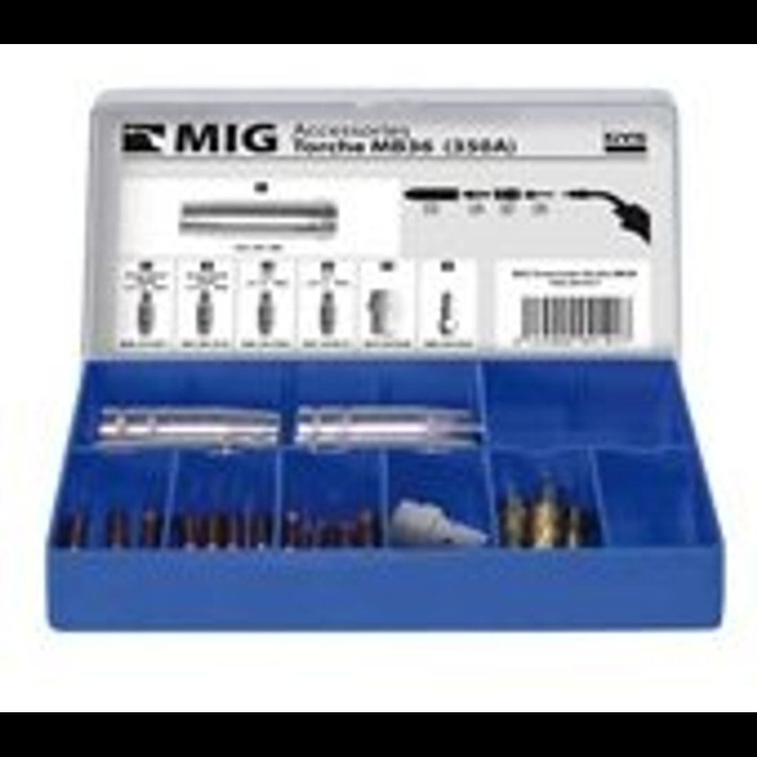 Coffret de maintenance pour torche 350A - MB36