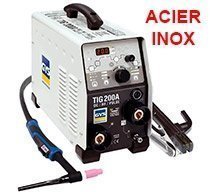 Poste à souder TIG  DC  ACIER / INOX