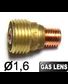 2 Supports pince Ø1,6 GAS LENS pour torches TIG SR9/SRL20/SR20HD