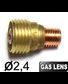 2 Supports pince Ø2,4 GAS LENS pour torches TIG SR9/SRL20/SR20HD