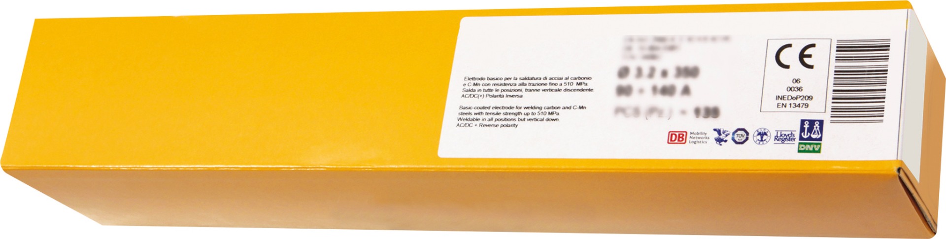 Électrodes ACIER basiques - D 2,5 - ( 210 pièces )