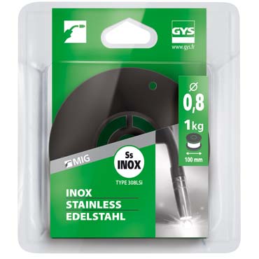GYS Bobine de fil plein Inox 200 mm 0,8 GYS 