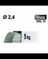 Baguettes métal d'apport TIG - INOX 308L - Ø 2,4 - Etui de 5kg