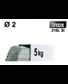 Baguettes métal d'apport TIG - INOX 316L - Ø 2 - Etui de 5kg