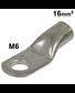 Cosse à oeil à souder et à sertir 16mm² M6 - lot de 2 pcs