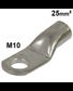 Cosse à oeil à souder et à sertir 25mm² M10 - lot de 2 pcs