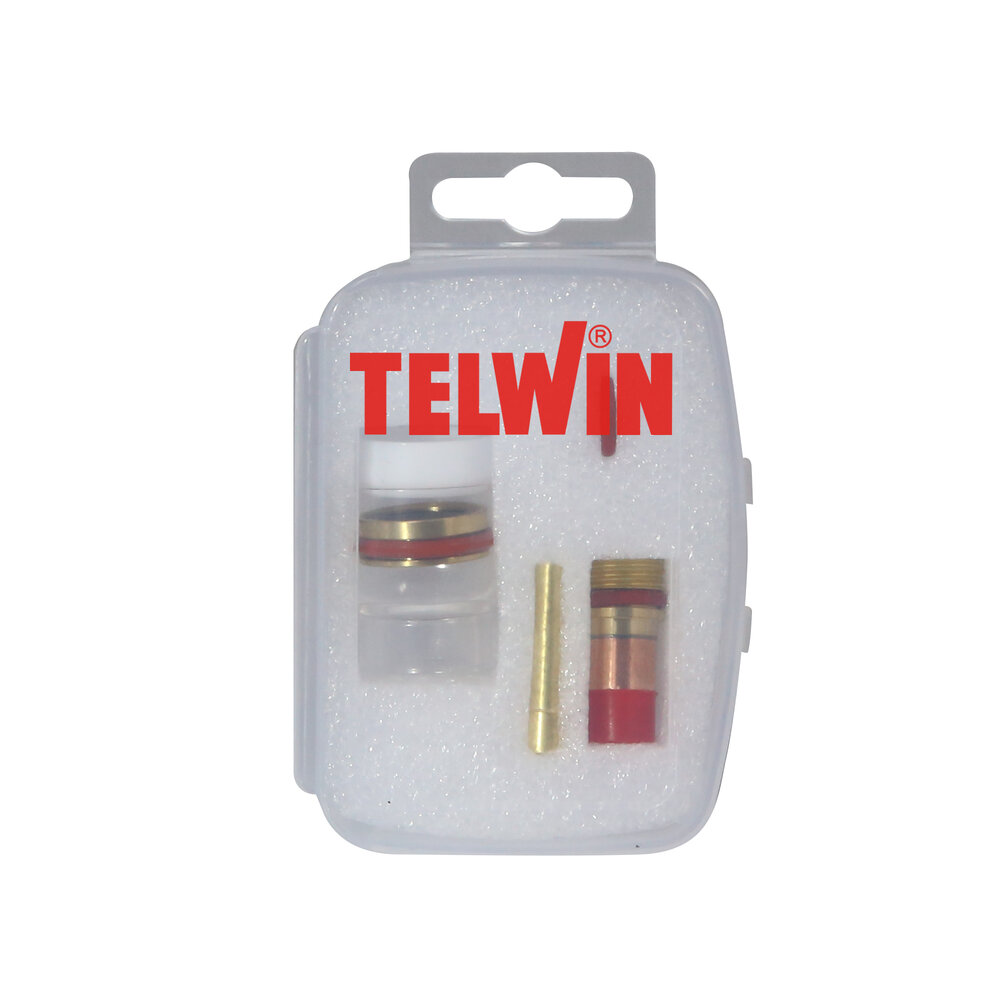 Coffret  TIG CRYSTAL CHAMPAGNE D2,4 pour torche SR17 AC/DC, SR26 AC/DC, SR18 AC/DC