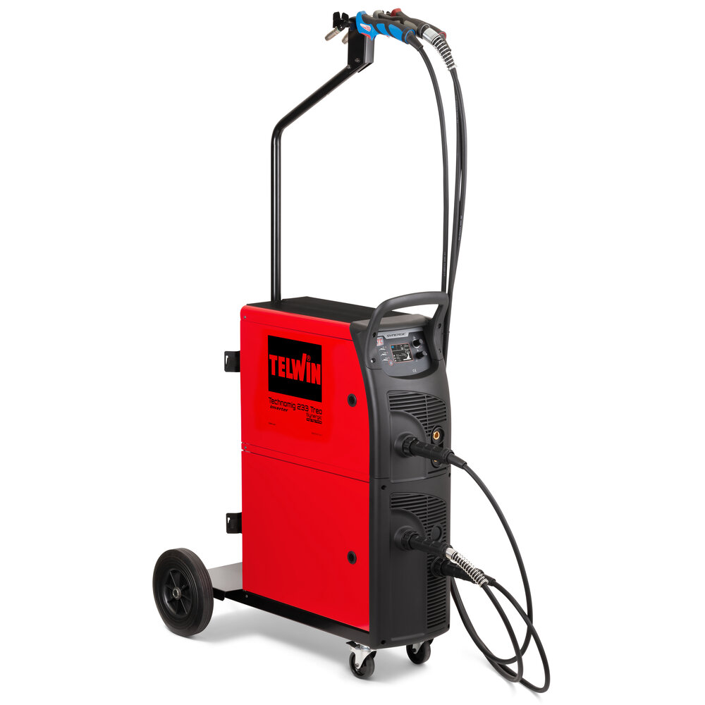 Poste de soudure TECHNOMIG 233 TREO SYNERGIC - X3 TORCHES -  TELWIN