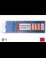 10 électrodes 150 mm, tungstène thorié, Ø 1 mm - Rouge