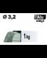 Baguettes métal d'apport TIG - ALU AlMg5 - Ø 3,2 - Vrac 1kg