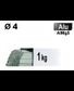 Baguettes métal d'apport TIG - ALU AlMg5 - Ø 4 - Vrac 1kg