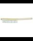 Brosse 4 rangs INOX - manche bois- BINZEL