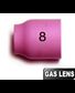 2 Buses N° 8 - Ø13  GAS LENS pour torches TIG SR9/SRL20/SR20HD
