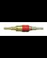 RACORMATIC ACETYLENE femelle GAZ + EMBOUT MALE sortie douille mixte 6,3x12 / 10x17 - TLS -
