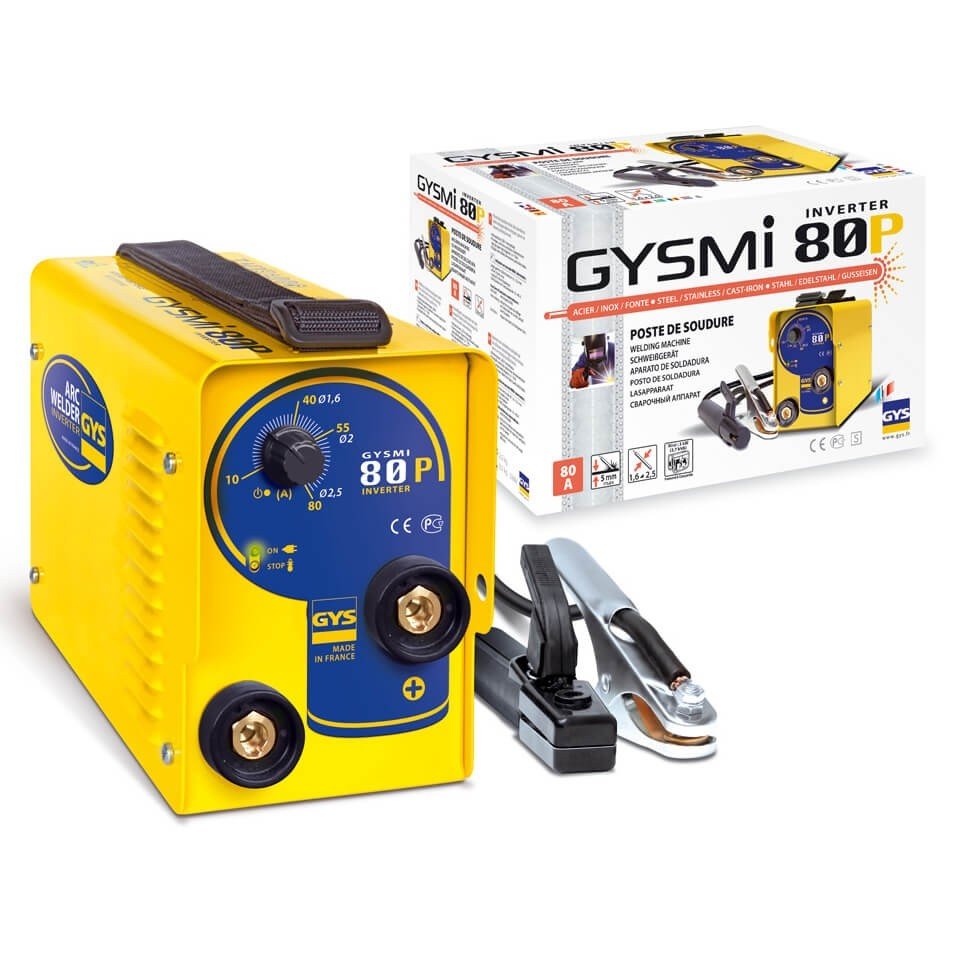 Poste à souder GYSMI 80P - Livré en boite carton - GYS - DESTOCKAGE