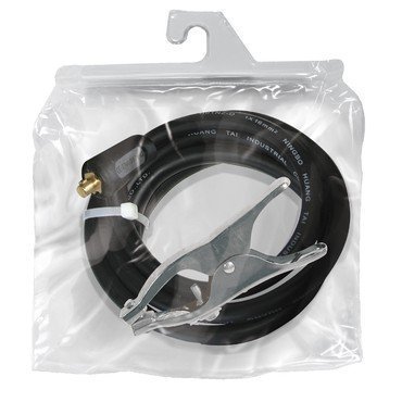 Câble pince de masse 250 A : monté, 3m, câble Ø 25mm², pince de masse , connecteur 10/25 - GYS -