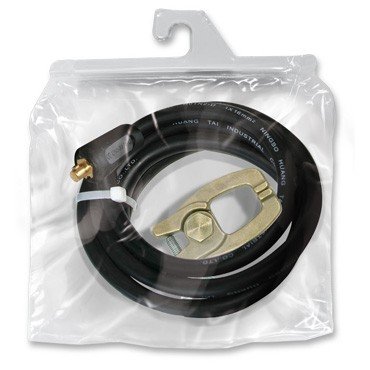 Câble pince de masse 400 A : monté, 4m, câble Ø 50mm², pince de masse , connecteur 35/50 - GYS -