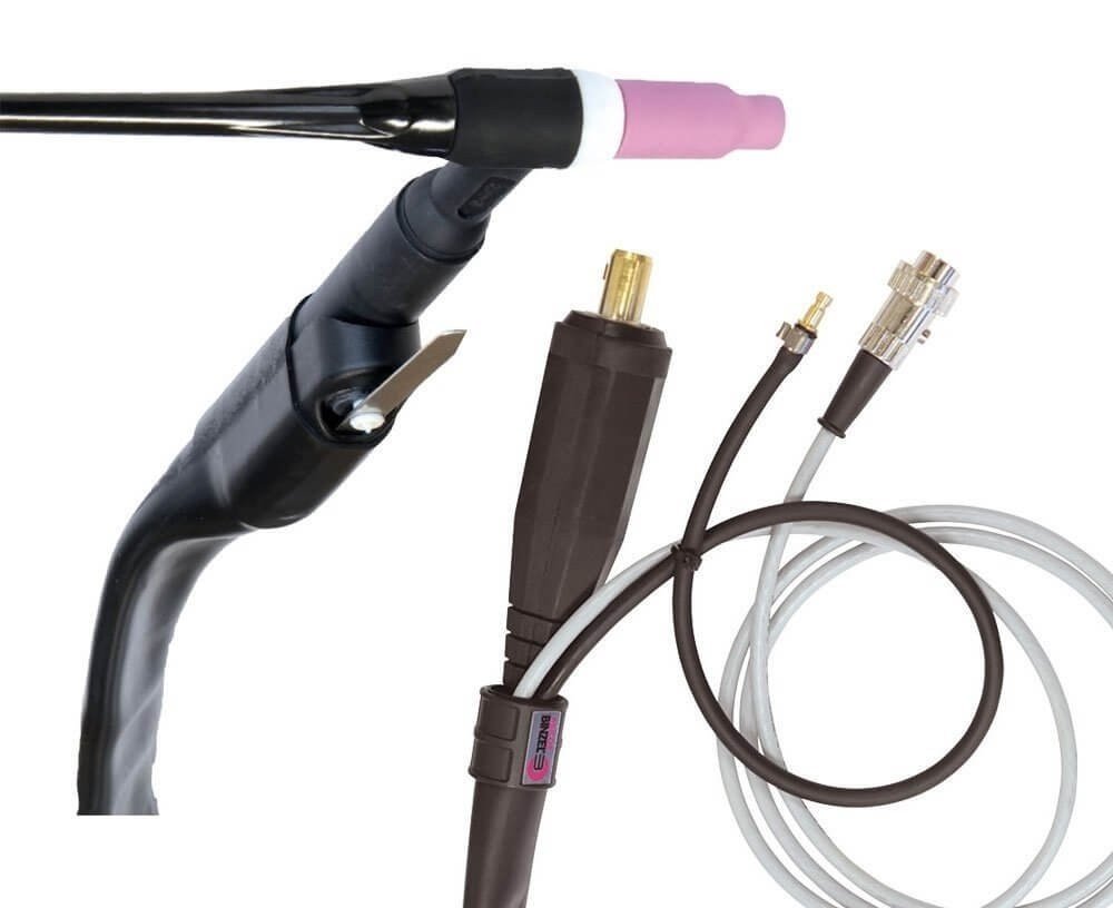 Torche TIG SR17 à lamelle- 4M - connecteur 35/50