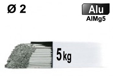 Baguettes tig ALU d2 - 5kg