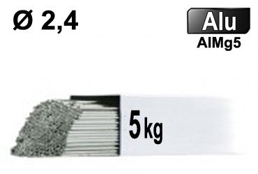 Baguettes tig ALU d2,4 - 5kg