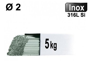 Baguettes tig inox 316l d2 - 5kg