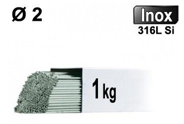 Baguettes tig inox 316l d2 - 1kg