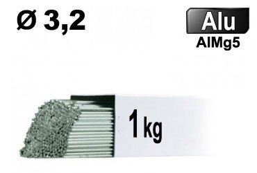 Baguettes tig ALU d 3,2 - 1 KG VRAC