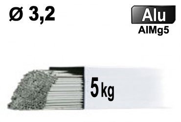 Baguettes tig ALU d 3,2 - 5kg