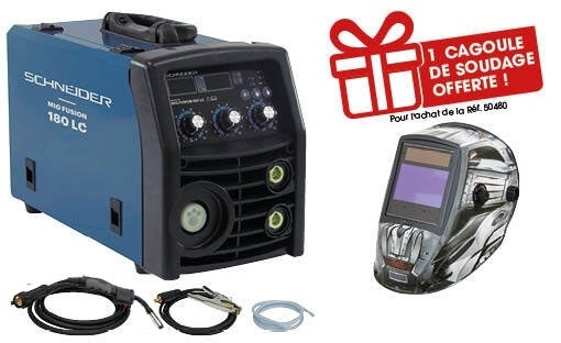 Poste de soudure FUSION 180LC MULTI - SCHNEIDER + MASQUE 9-13 
