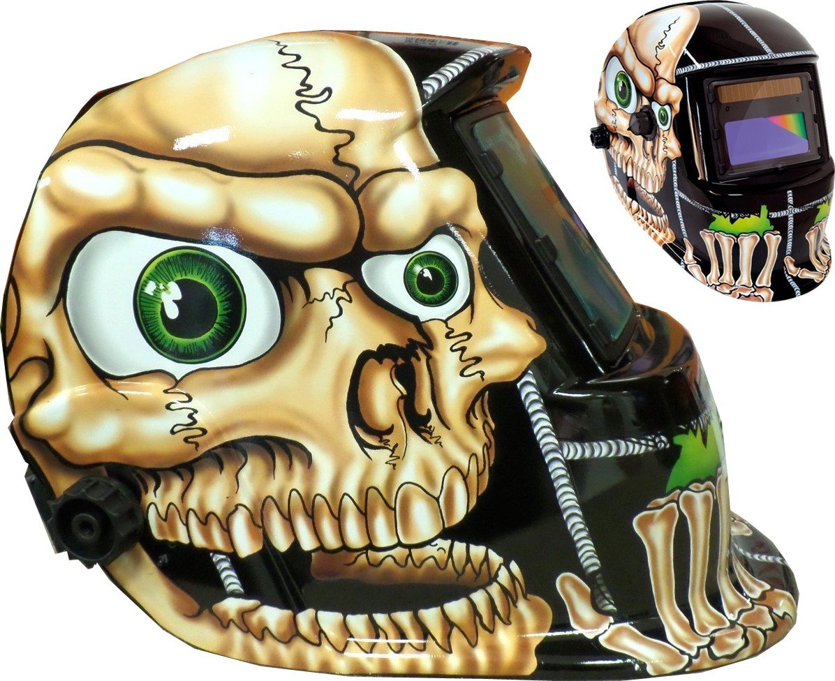 Masque de soudeur VENUS LCD 9-13G BONES TRUE COLOR - GYS