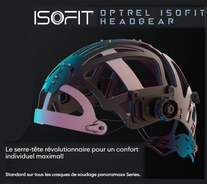 Serre-tête ajustable IsoFit -  OPTREL