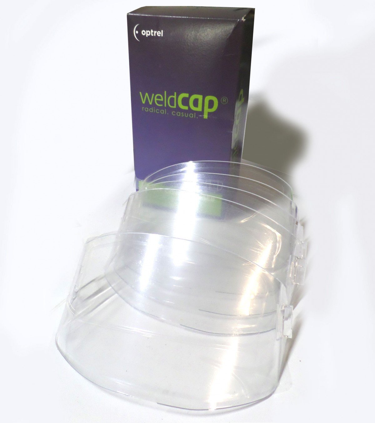 5 vitres de protections  extérieur  pour masque  WELDCAP - OPTREL