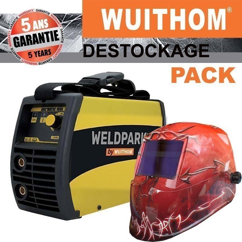 Poste à souder WELDPARK 4.0 + MASQUE LCD TRIBAL - DESTOCKAGE