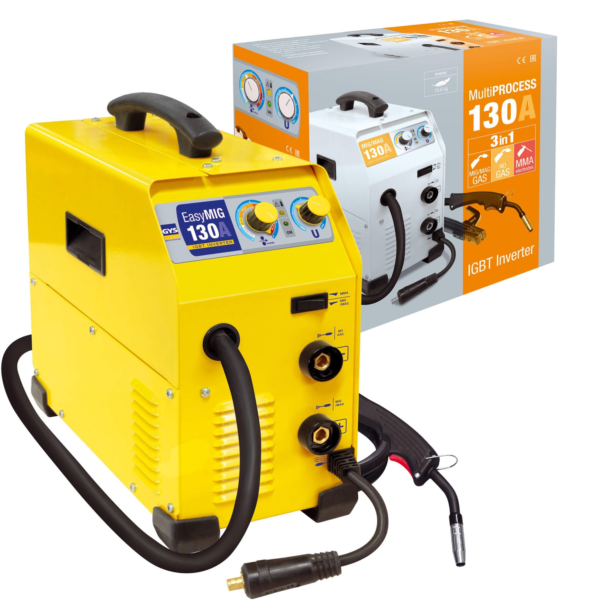 Poste de soudure MIG EASYMIG 130 120A 230V 3 EN1 GYS