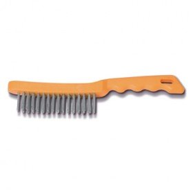 Brosse 4 rangs INOX- poignée ergonomique - GYS