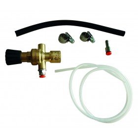 Détendeur pour bouteilles jetable 60L - valve - TELWIN -