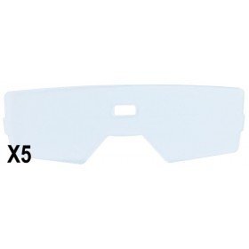 5 Écrans de garde -  Extérieur 112,5 x 35 mm  pour masque LCD VIPER -EASYWELD