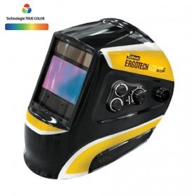 Masque de soudeur LCD ERGOTECH+ 5-9 / 9-13 G TRUE COLOR - BLACK  - GYS 