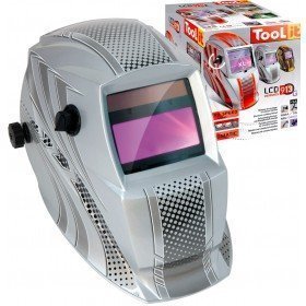 Masque de soudeur LCD HERMES 9-13G - SILVER - TOOL IT