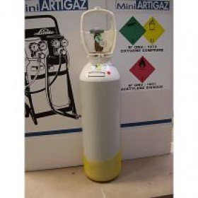 Bouteille OXYGENE  DUES MOBIL  2,3 m3   LINDE 