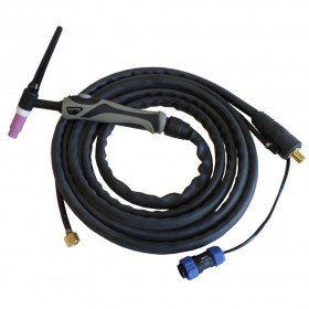 Torche TIG SR17 INOTIG  - 4M - connecteur 35/50 - 9 plots - WUITHOM