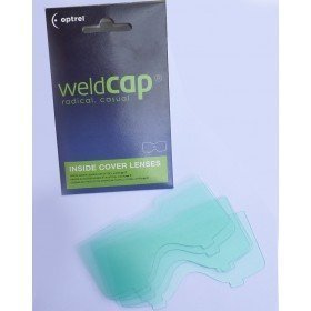 5 vitres de protections interieures pour masque  WELDCAP - OPTREL