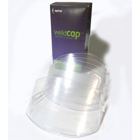 5 vitres de protections  extérieur  pour masque  WELDCAP - OPTREL