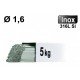 Baguettes tig inox 316l d1.6 - 5kg