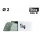 Baguettes tig inox 308l d2 - 1kg