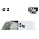 Baguettes tig ALU d2 - 5kg