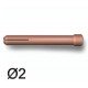 3 Pinces étau Ø2 pour torches TIG SR17/SR17V/SR26/SR18